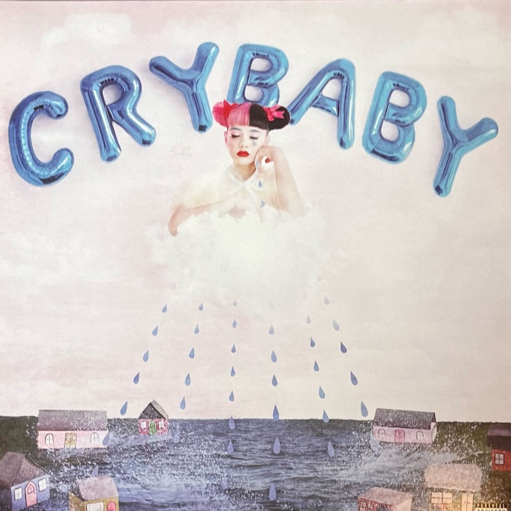 Crybaby Pink and Blue Vinyl Record